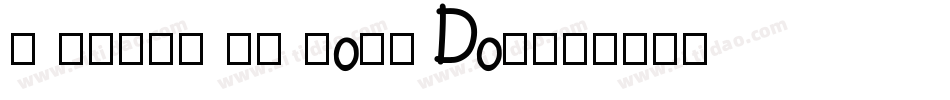 I Wanna Be Your Dog字体转换